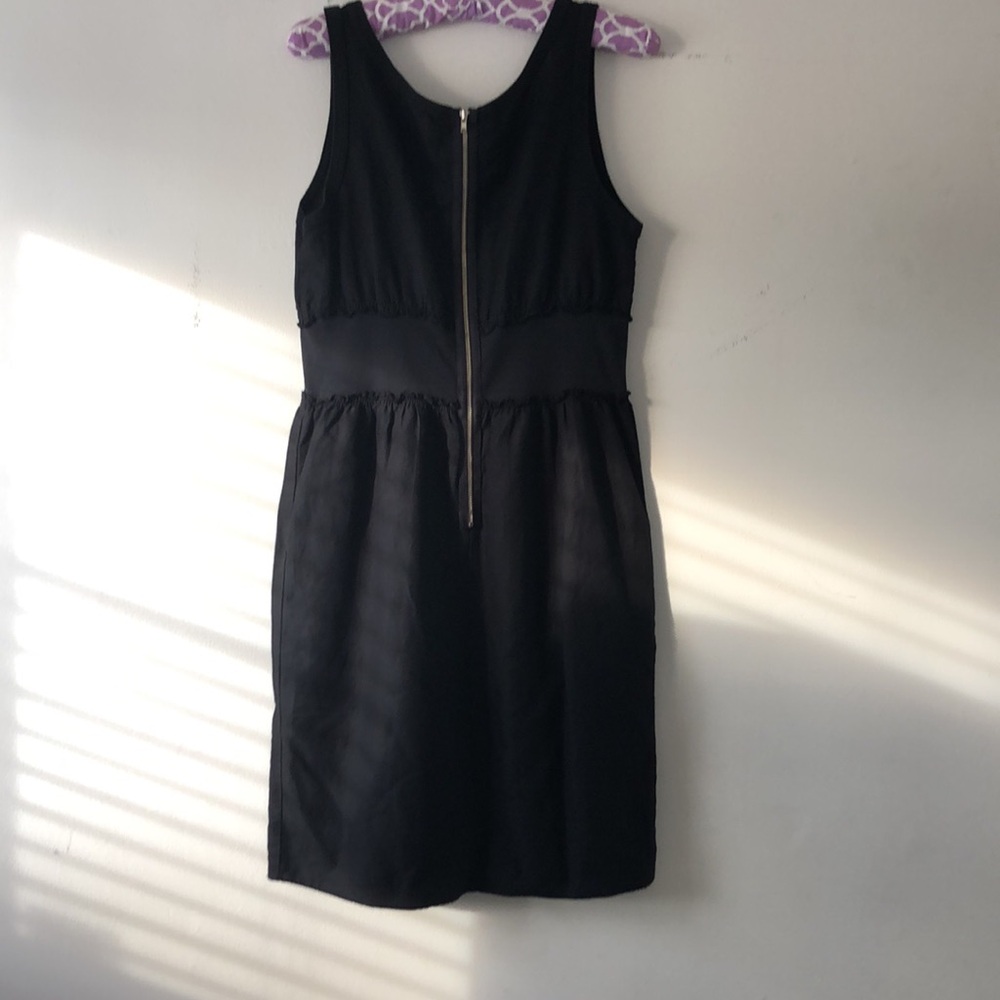 James Perse sleeveless little black dress with long zipper size 3 - Picture 4 of 7